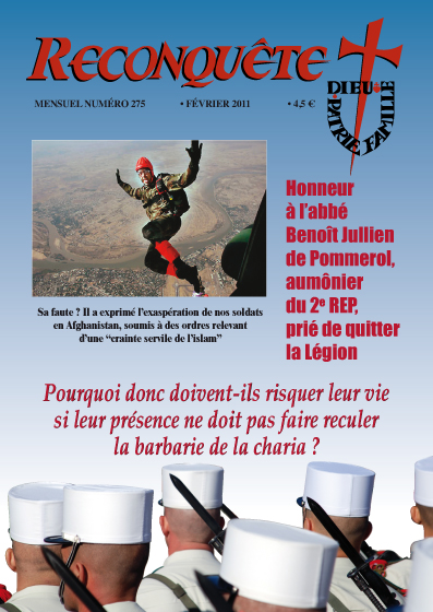 revue Reconquete n° 275 (février 2011)