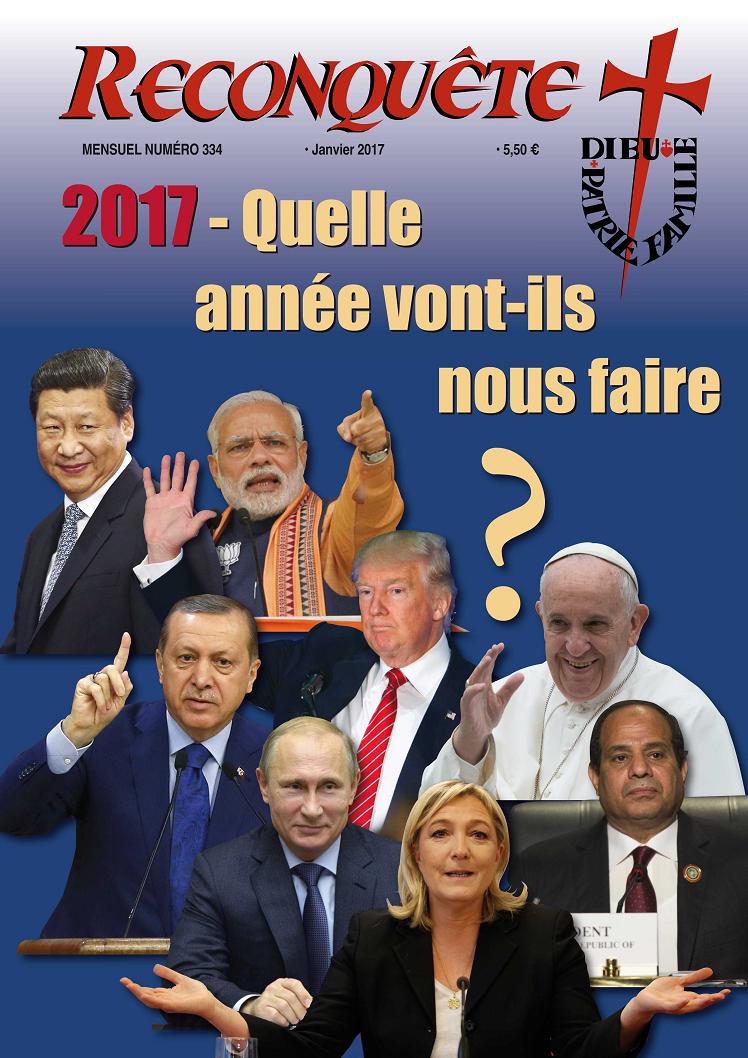 revue Reconquete n° 334 (janvier 2017)